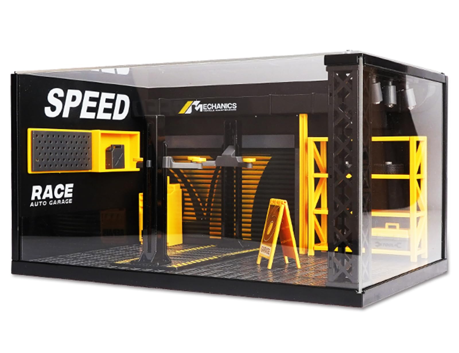 Amazon.com: Gilumza PVC Display Case DIY Simulation Scenario Die